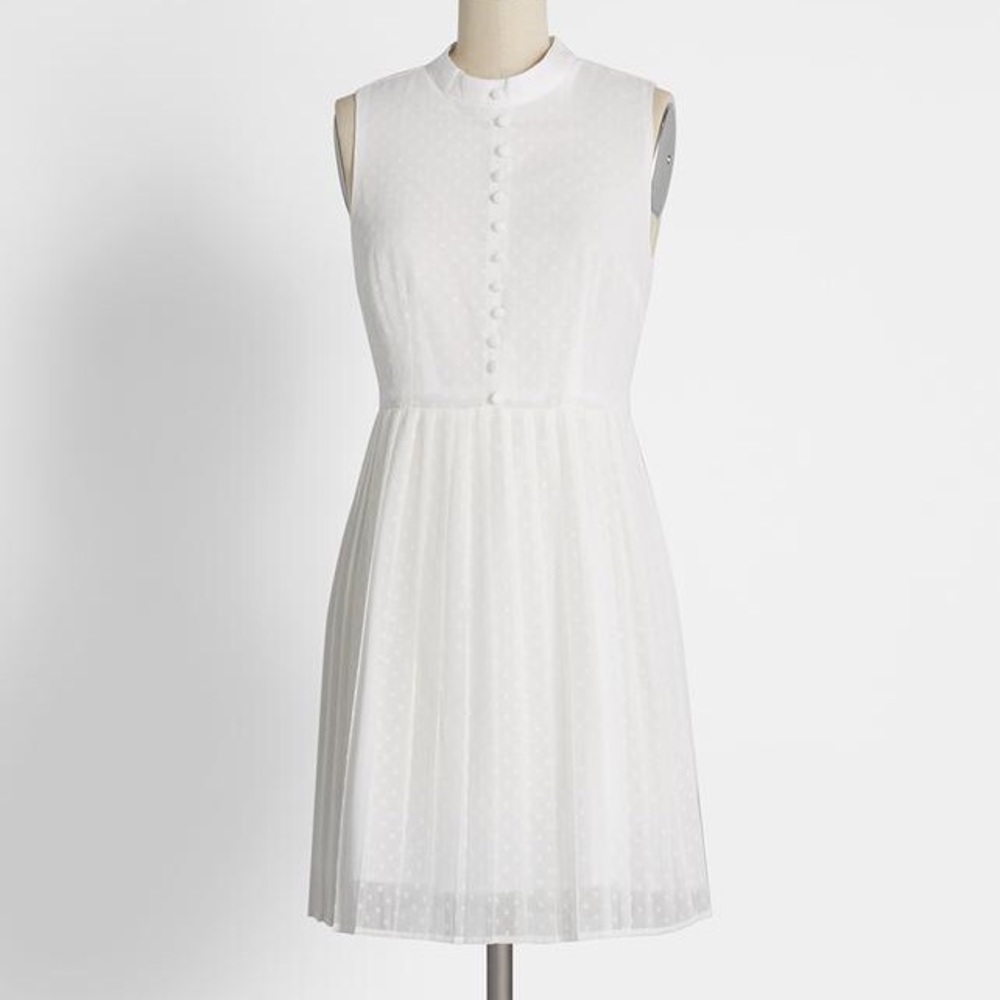ModCloth Pleated Mini